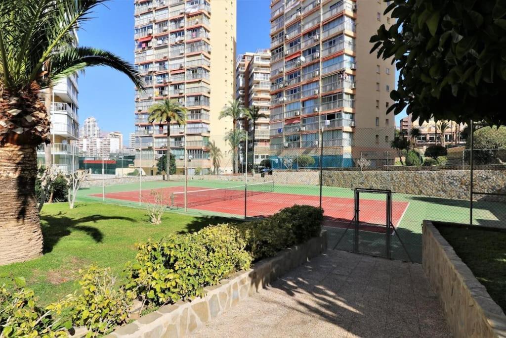 Luxurious 2-Bedroom Apt With Stunning Views, 1St Line On Levante Beach, 貝尼多姆 外观 照片