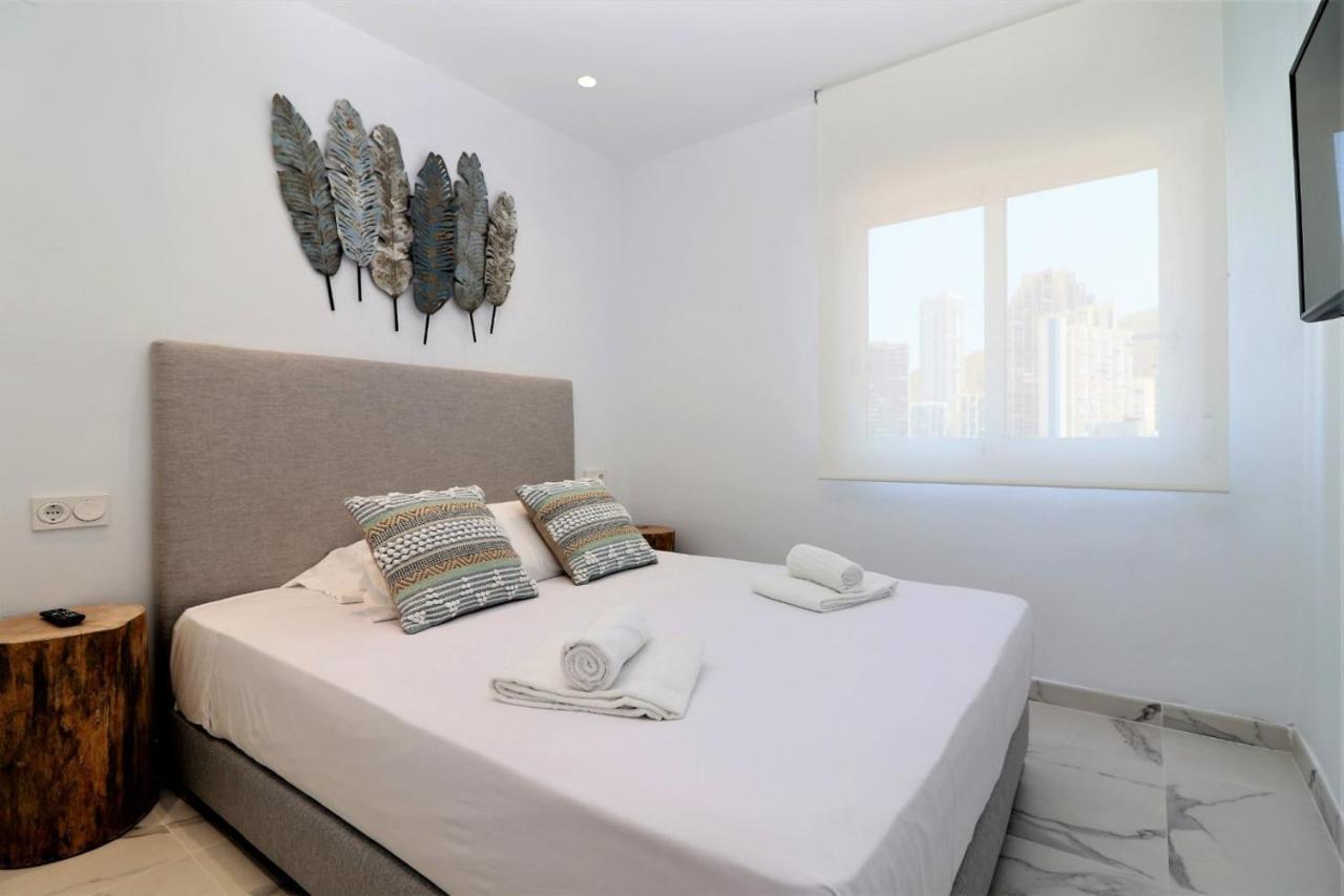 Luxurious 2-Bedroom Apt With Stunning Views, 1St Line On Levante Beach, 貝尼多姆 外观 照片